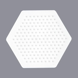 [223] Placa / Pegboard hexagonal pequeña para Hama midi