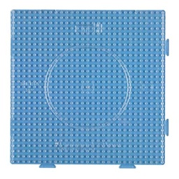 [234TR] Placa / Pegboard 15x15 cms transparente conectable para midi