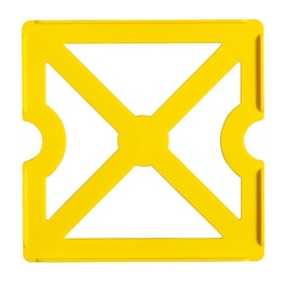 [249] Marco amarillo para pegboard cuadrada grande nº 234