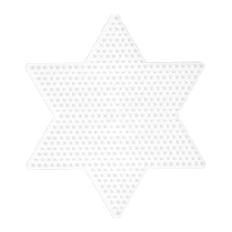 [269] Placa / Pegboard estrella grande para Hama midi