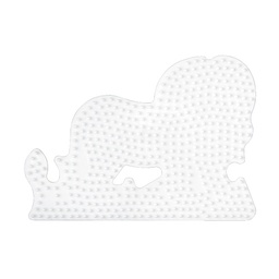 [293] Placa / Pegboard león para Hama midi