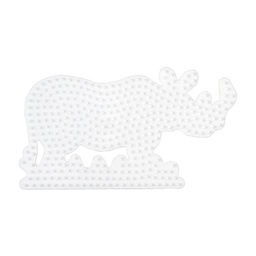 [295] Placa / Pegboard rinoceronte para Hama midi