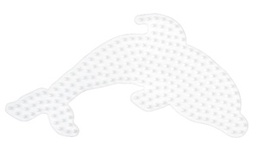 [300] Placa / Pegboard delfín para Hama midi