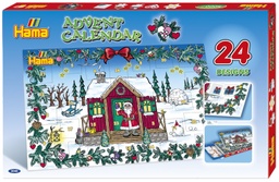 [3040] Kit Hama Beads Midi Calendario de Adviento / Navidad