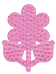 [327-48] Placa / Pegboard flor pequeña para Hama midi color rosa pastel
