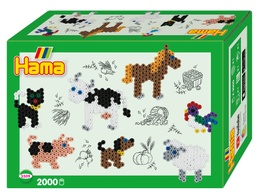 [3509] Kit Hama Beads Midi Animales de Granja (3509)