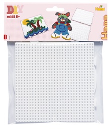 [4458] Blister Hama Beads Midi 2 Placas / Pegboards cuadradas conectables
