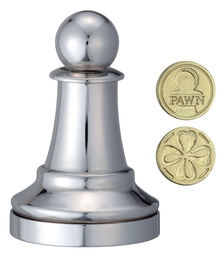 [473681] Cast Chess/Ajedrez Peón - Plateado