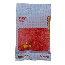 [501-13] Hama Mini rojo translúcido
