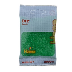 [501-16] Hama Mini verde translúcido