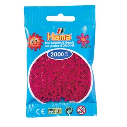 [501-29] Hama Mini rojo granate
