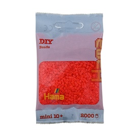 [501-35] Hama Mini rojo neón