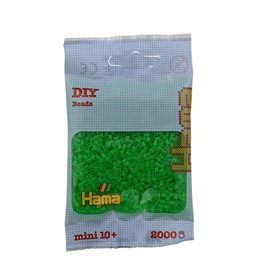 [501-37] Hama Mini verde neón