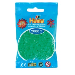 [501-37] Hama Mini verde neón