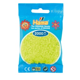 [501-39] Hama Mini amarillo fluorescente