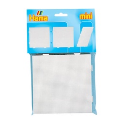 [5201] Bolsa de 2 Placa / Pegboard de 15x15 centímetros mini + papel Ha