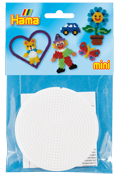 [5205] Pack 2 Placas/Pegboards circular para Hama Mini