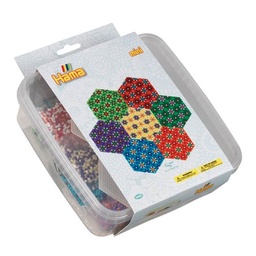 [5400] Caja de plástico Mosaico Mini - Hexagonal