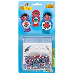 [5509] Blister Hama Beads Mini muñecas rusas