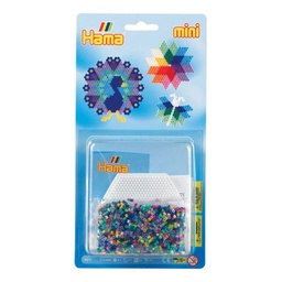 [5511] Blister Hama Beads Mini placa/pegboard hexagonal