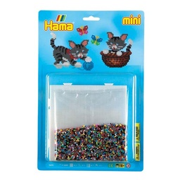 [5605] Blister Hama Beads Mini gatitos