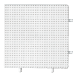 [575] Placa / Pegboard cuadrada pequeña para Hama mini