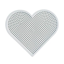 [591] Placa / Pegboard corazón para Hama mini