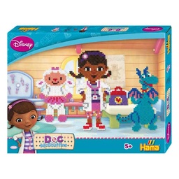 [7945] Kit Hama Beads Midi Mediano Doctora Juguetes