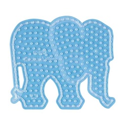 [8201] Placa / Pegboard elefante para Hama Maxi