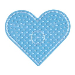 [8206] Placa / Pegboard corazón para Hama Maxi