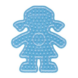 [8207] Placa / Pegboard niña para Hama Maxi