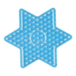 [8222] Placa / Pegboard estrella para Hama Maxi