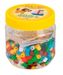 [8790] Bote 400 beads Maxi y 2 placas/pegboards pequeñas (nº 8790)