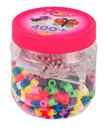 [8791] Bote 400 beads Maxi y 2 placas/pegboards pequeñas (nº 8791)