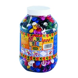 [9790] Hama Maxi Stick mix 7 colores bote 800 piezas