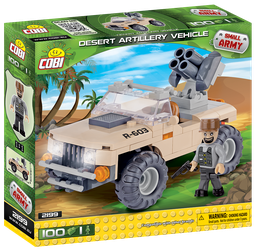 [COBI-2199] Small Army - Vehículo del desierto de artillería 