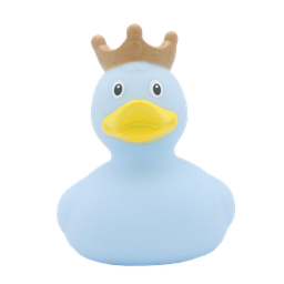 [LI1927] Pato azul con corona