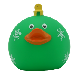 [LI1972] Pato bola de Navidad verde