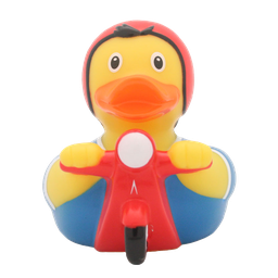 [LI1986] Pato motorista scooter