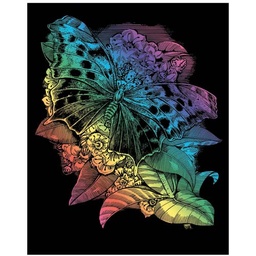 [SA0541] Artfoil Arcoiris - Mariposa