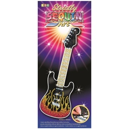 [SA1408] Strictly Sequin Art - Guitarra eléctrica